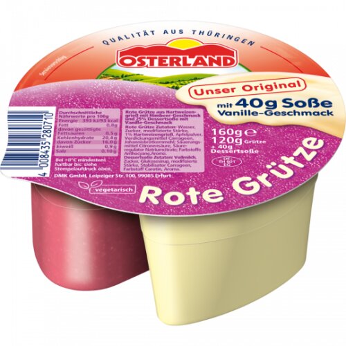 Osterland Rote Grütze & Soße 160g