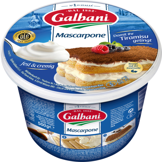 Galbani Santa Lucia Mascarpone 80% Fett i.Tr.500g