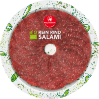 Bio Wiltmann Rein Rind Salami 80g