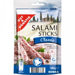 GUT&GÜNSTIG Salami Sticks classic 100g QS