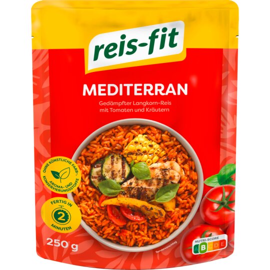 Reis-fit Expres mediterran-Reis 250g