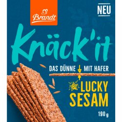 Brandt Knäckit Lucky Sesam 190g