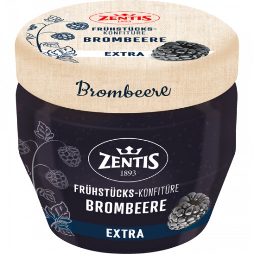 Zentis Frühstücks-Konfitüre Extra Brombeere 230g