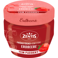 Zentis Frühstücks-Konfitüre fein passiert...