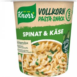 Knorr Vollkorn Pasta Spinat & Käse 60g