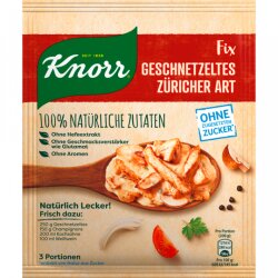 Knorr Natürlich Lecker Geschnetzeltes Züricher...