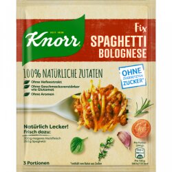 Knorr Natürlich Lecker Spaghetti Bolognese 38g