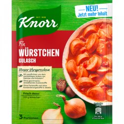 Knorr Fix Würstchen Gulasch 44g