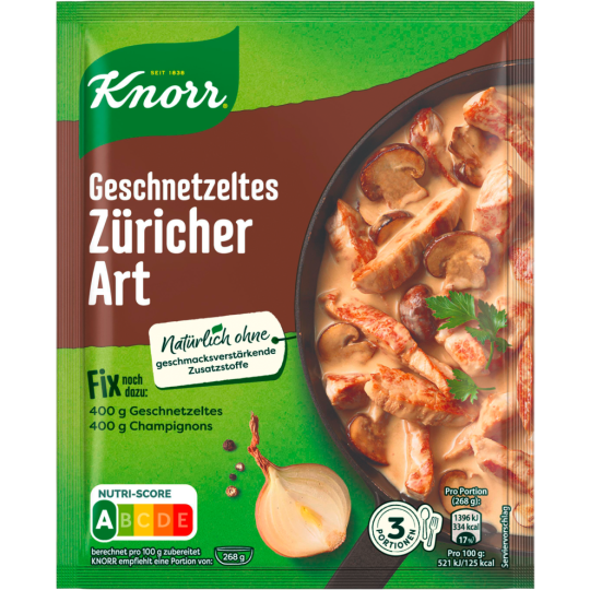 Knorr Fix Züricher Geschnetzeltes 54g