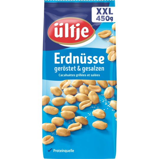 Ültje Erdnüsse geröstet&gesalzen 450g