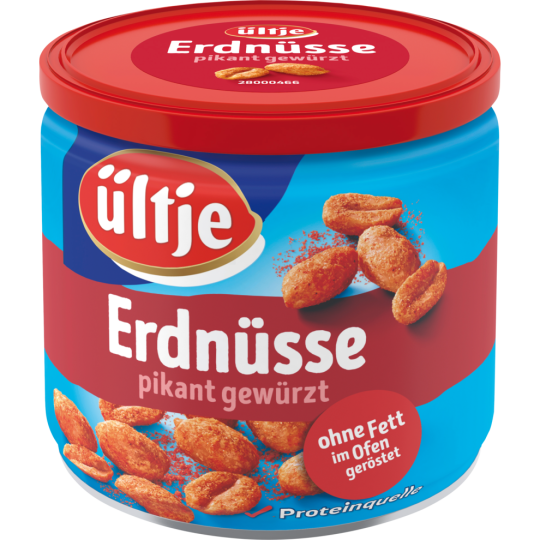 Ültje Erdnüsse pikant ohne Fett 180g
