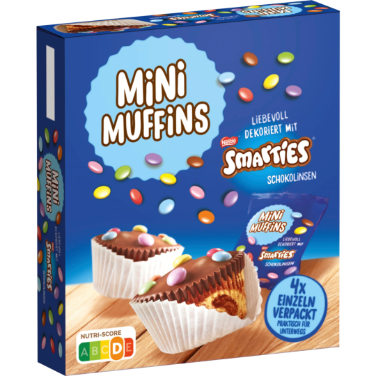 Smarties Muffins 4x30g