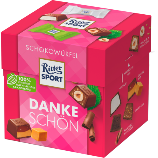 Ritter Sport Schokowürfel Dankeschön 176g