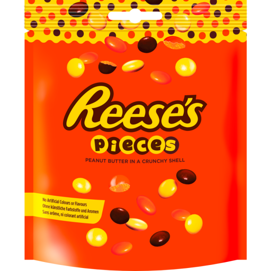 Reeses Pieces Erdnussbuttercreme mit Zuckerüberzug 185g