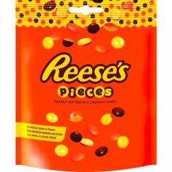 Reeses Pieces Erdnussbuttercreme mit Zuckerüberzug 185g