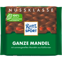 Ritter Sport Nuss Klasse Ganze Mandel Tafel 100g