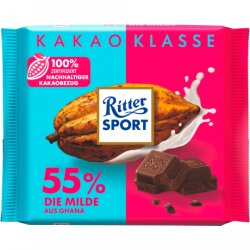 Ritter Sport 55% Die Milde Tafel 100g