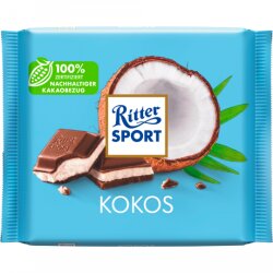 Ritter Sport Kokos Tafel 100g