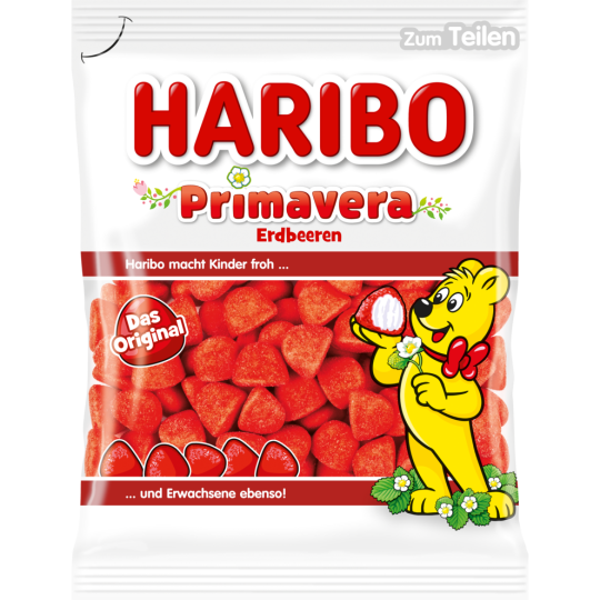 Haribo Primavera Erdbeeren 175g