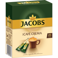 Jacobs Löslicher Kaffee Sticks Cafe Crema 25ST 45g