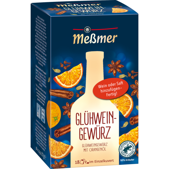 Meßmer Glühweingewürz 18ST 27g