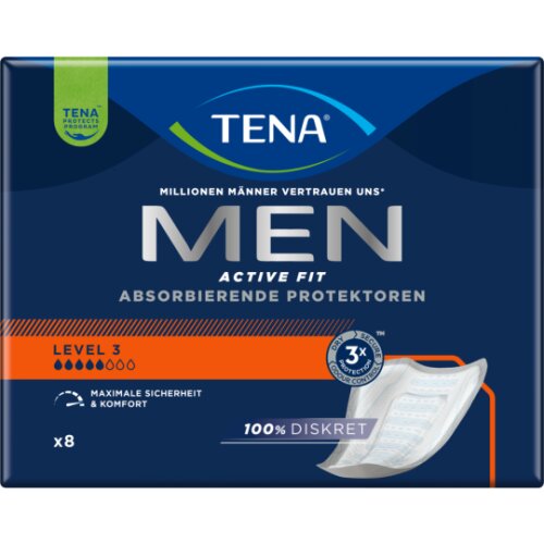 Tena Men Einlagen Active Fit Level 3 8ST
