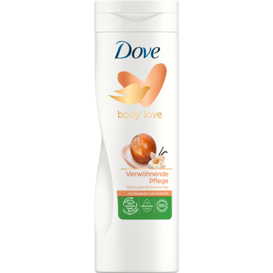 Dove Body Lotion Verwöhnendes Ritual mit Sheabutter&Vanilleduft 400ml