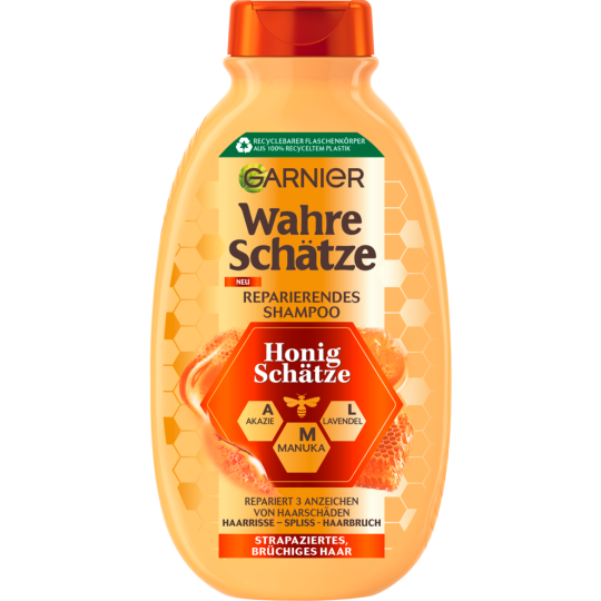 Garnier Wahre Schätze Shampoo Honig Schätze für strapaziertes und brüchiges Haar 250ml