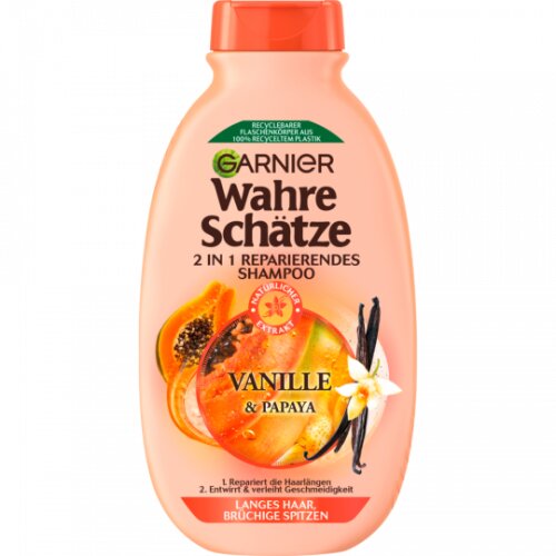 Garnier Wahre Schätze Shampoo Vanille & Papaye 250ml