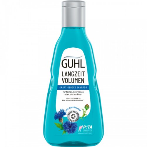 Guhl Shampoo Langzeit Volumen für feines, kraftloses oder plattes Haar 250ml