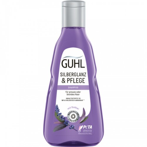 Guhl Shampoo Silberglanz&Pflege für graues oder blondes Haar 250ml