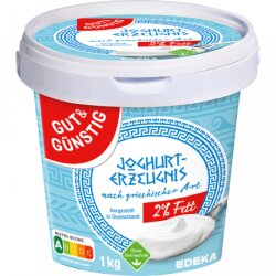 GUT&GÜNSTIG Joghurt-Erzeugnis nach griechischer...