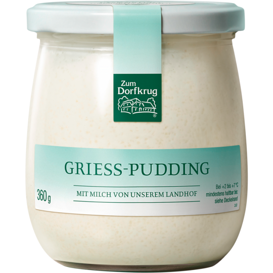 Zum Dorfkrug Grieß-Pudding 360g