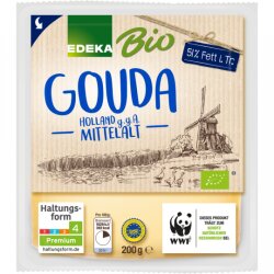 Bio EDEKA Gouda Keilstück mittelalt 51% 200g