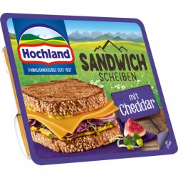 Hochland Sandwich Scheiben Cheddar 50% Rahmstufe 150g