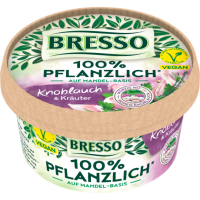 Bresso 100%Pflanzlich Knoblauch Kräuter 140g