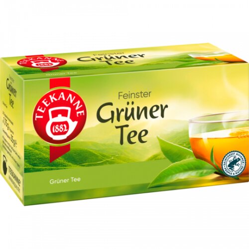 Teekanne Grüner Tee 20er