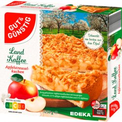 GUT&GÜNSTIG Apfel-Streusel-Kuchen 1250g