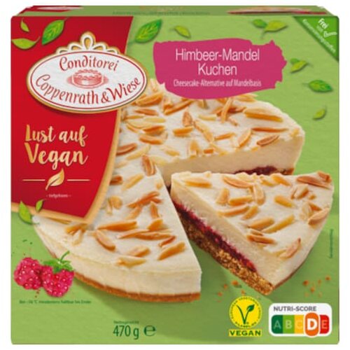 Coppenrath&Wiese Lust auf Vegan Himbeer-Mandel-Kuchen 470g
