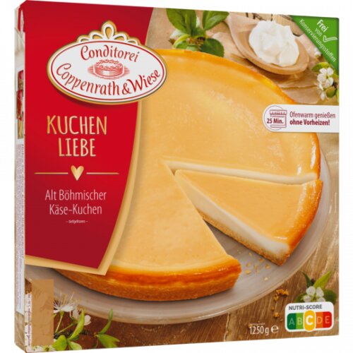 Coppenrath&Wiese Kuchenliebe Alt Böhmischer Käse-Kuchen 1,25kg