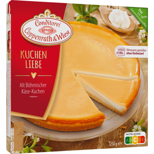 Coppenrath&Wiese Kuchenliebe Alt Böhmischer Käse-Kuchen 1,25kg