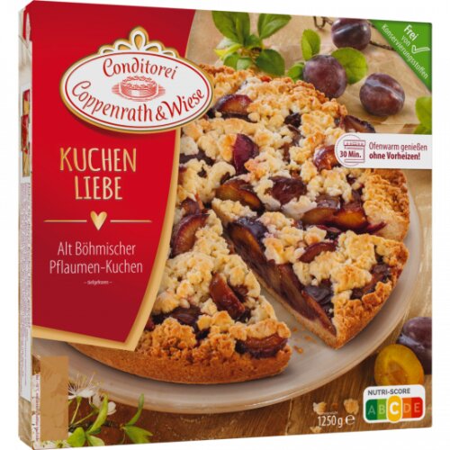 Coppenrath&Wiese Kuchenliebe Alt Böhmischer Pflaumen-Kuchen 1,25kg