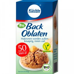 Bio Küchle Back Oblaten 50mm 37g