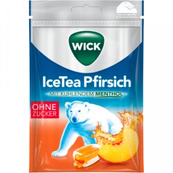 Wick Ice Tea Pfirsich ohne Zucker 72g