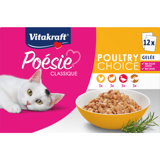 Vitakraft Poesie Classique Gelee 12x85g