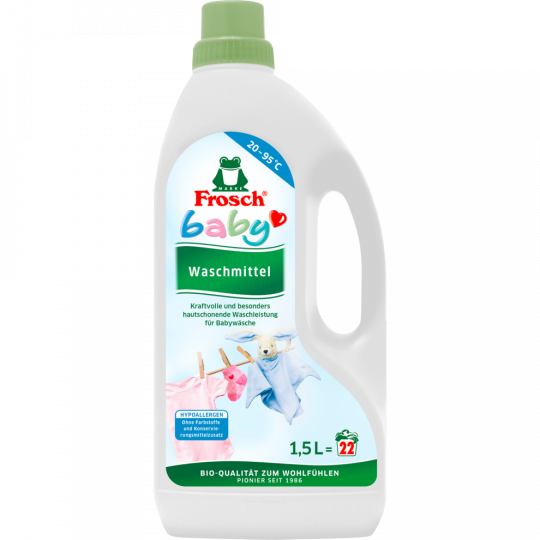 Frosch Baby Waschmittel flüssig 1,5l 22WL
