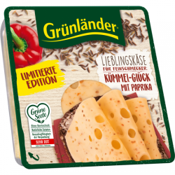 Grünländer Kümmel-Glück mit Paprika...
