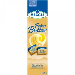 Meggle feine Butter Riegel 5x20g