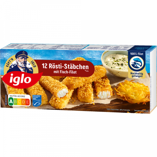 Iglo Rösti Stäbchen 12ST 336g