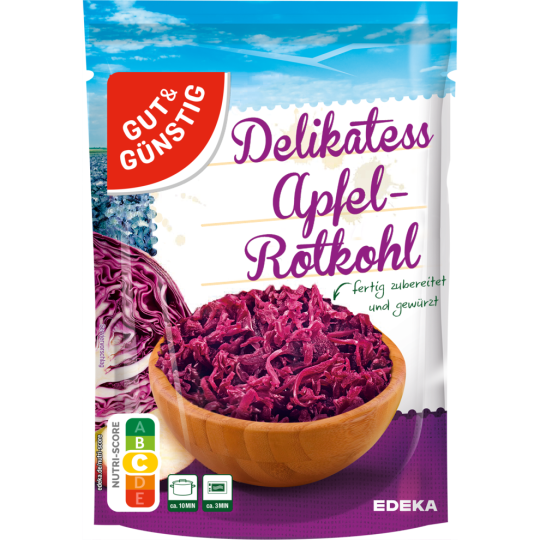 Gut & Günstig Apfelrotkohl 400g